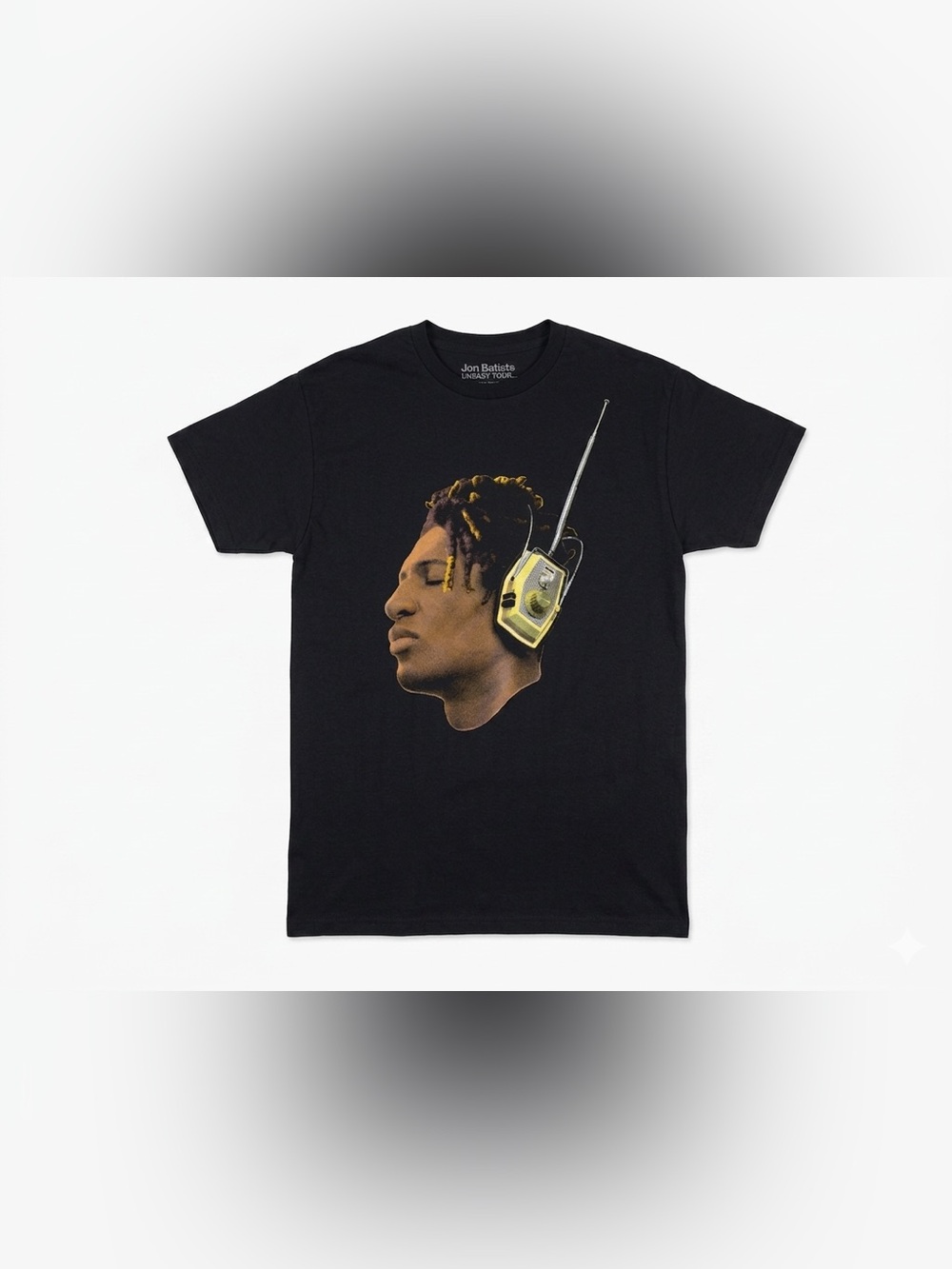 Jon Batiste Uneasy Tour T Shirt Small Black Concert Graphic Band Merch 2024